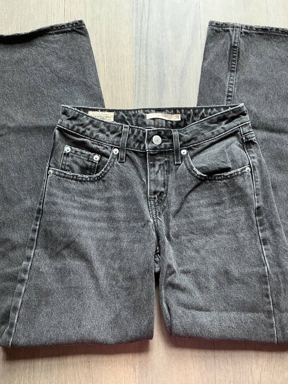 Low loose baggy 501 Levis